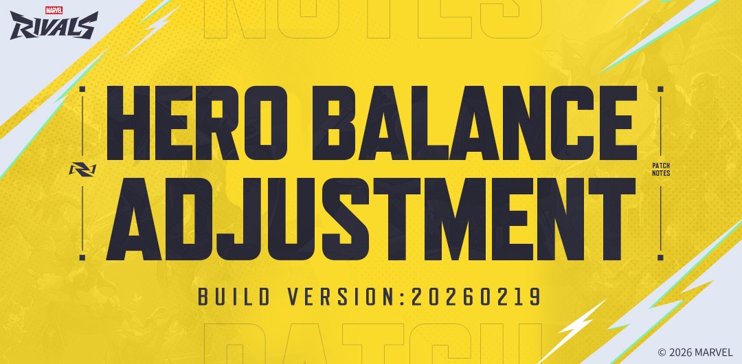 【Marvel Rivals】2月19日のヒーロー調整内容まとめ