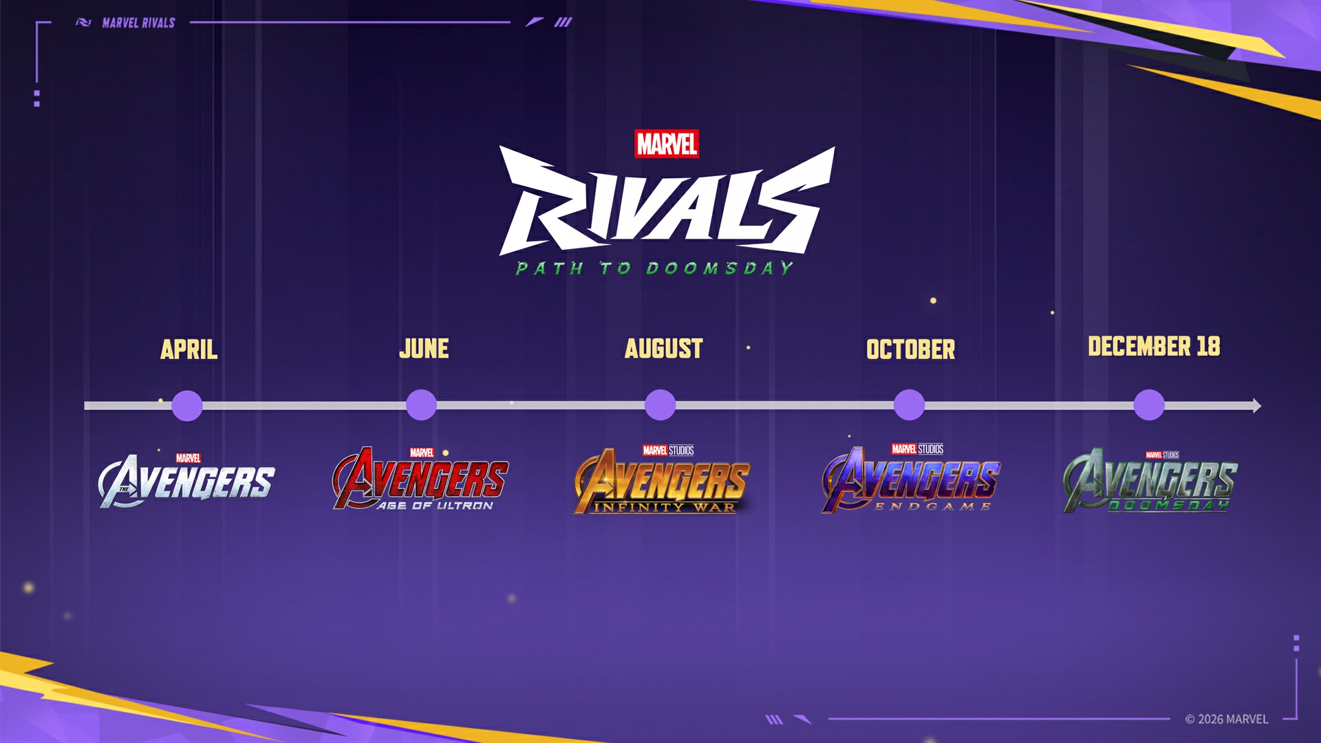 【MarvelRivals】2026年のロードマップが発表 —インフィニティ・サーガ連動イベントや新ヒーロー・新マップ・PvEモードなど大量追加へ