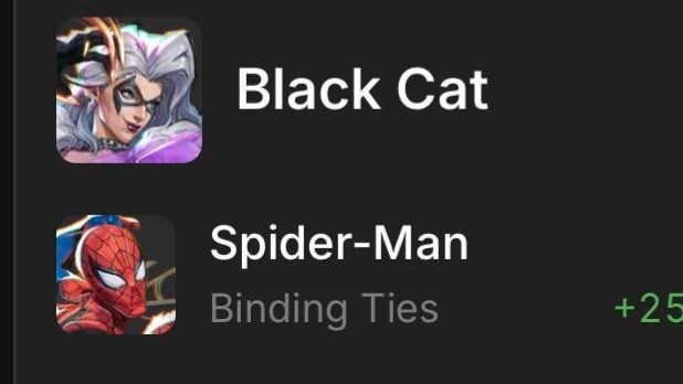 【MR】ブラック・キャットのチームアップ、スパイダーマンの選択率が異常すぎるｗｗｗ